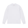 7.1oz Open End Rugged Long Sleeve T-Shirt White