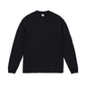 7.1oz Open End Rugged Long Sleeve T-Shirt Black