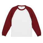 White/Burgundy