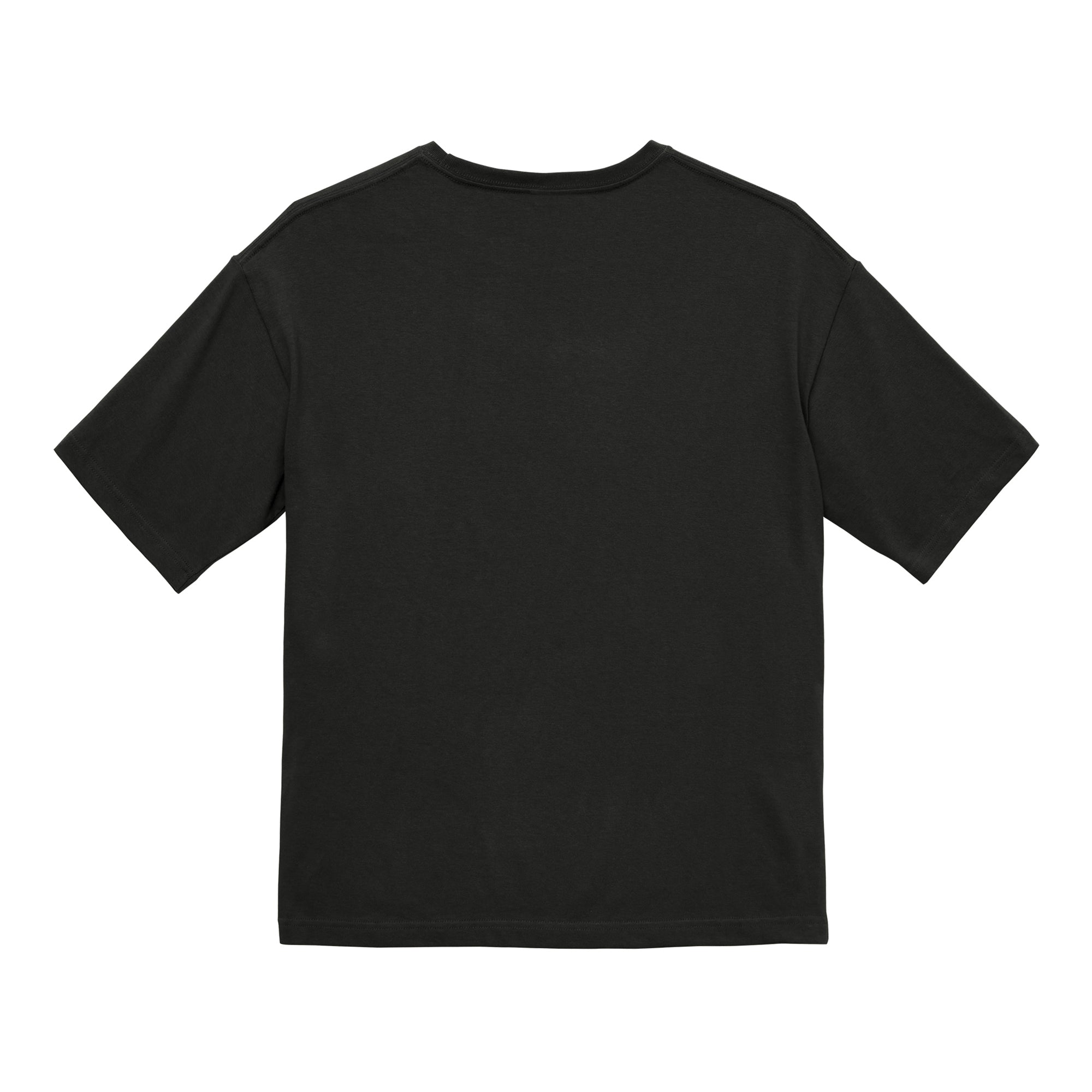 5008 - 5.6oz Big Silhouette T-shirt (with pocket) Black – United