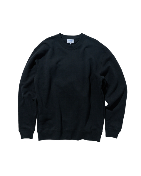 80031 - Japan Made - Crew Neck Sweat - Black – United Athle UK